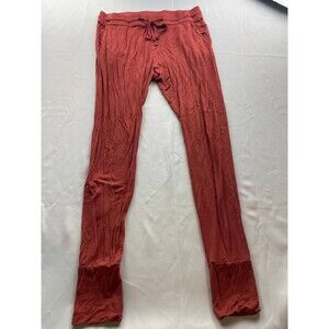 Kate Quinn Joggers Pants Womens‎ Size Medium Red Bamboo Collection Lounge